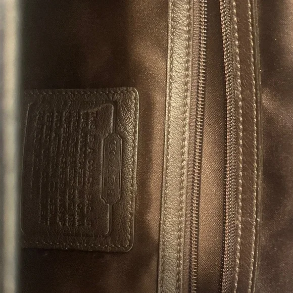 Coach Daphne large Metallic Pewter Shoulder Bag - Picture 4 of 5